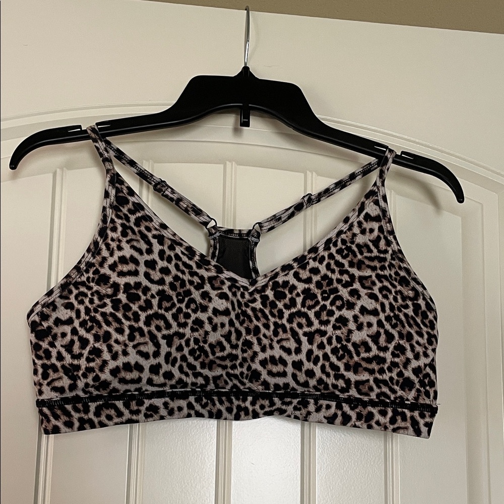 Zyia Leopard Print athletic bra